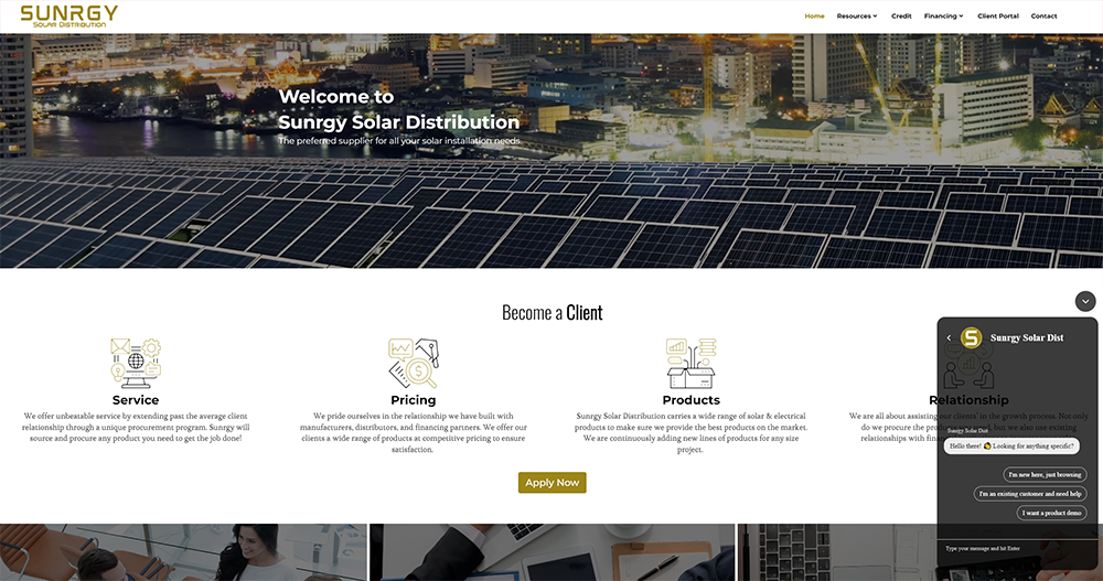 Sunrgy client image