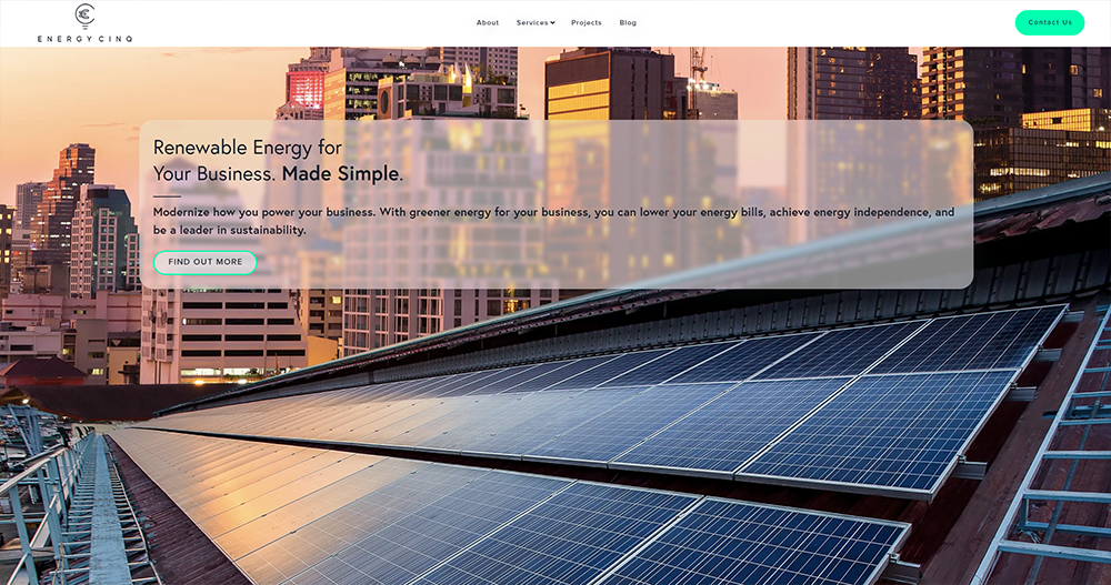 Energy Cinq client image